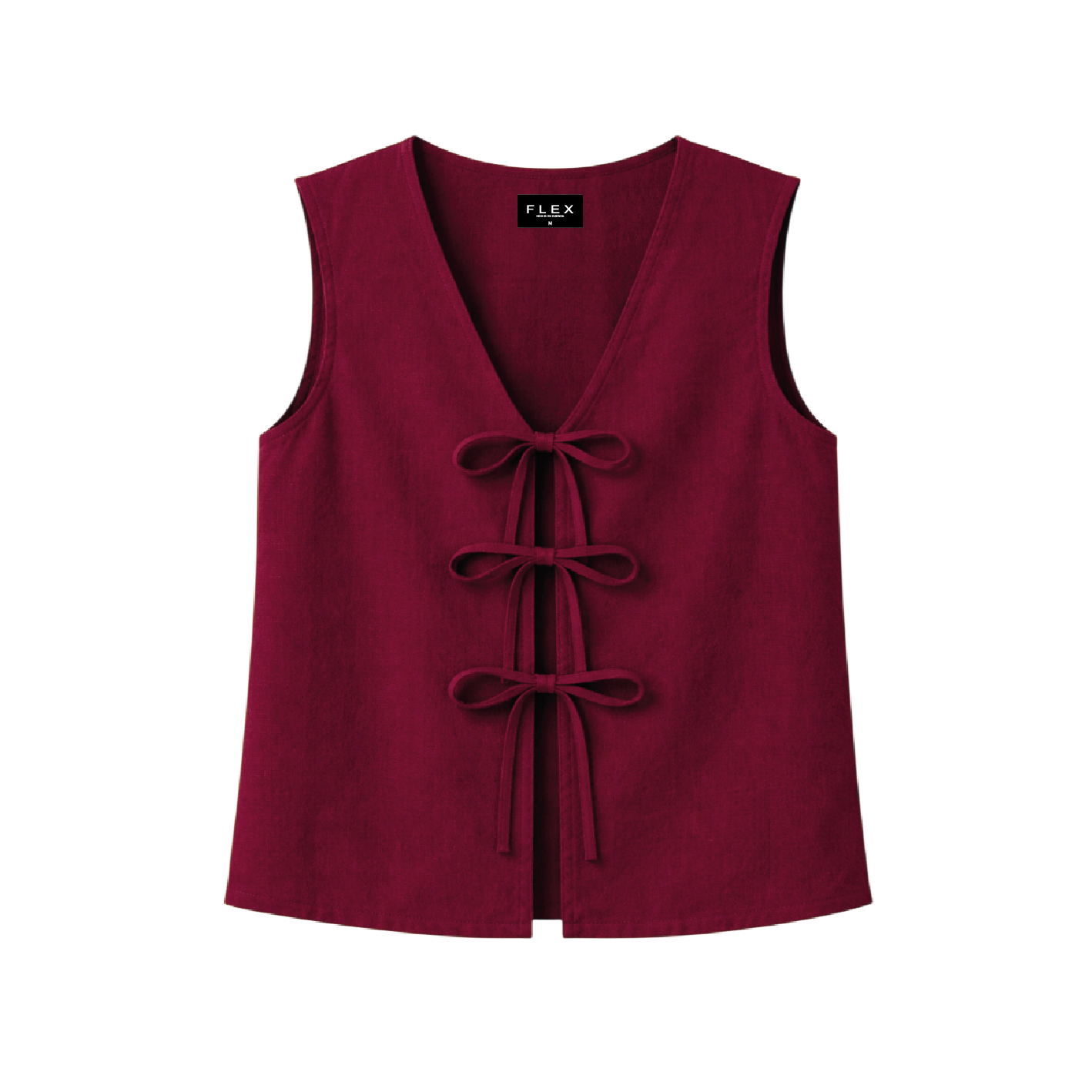 AFFETTO LINEN VEST