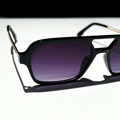 VINTAGE GLASSES: PURPLE AVIATOR