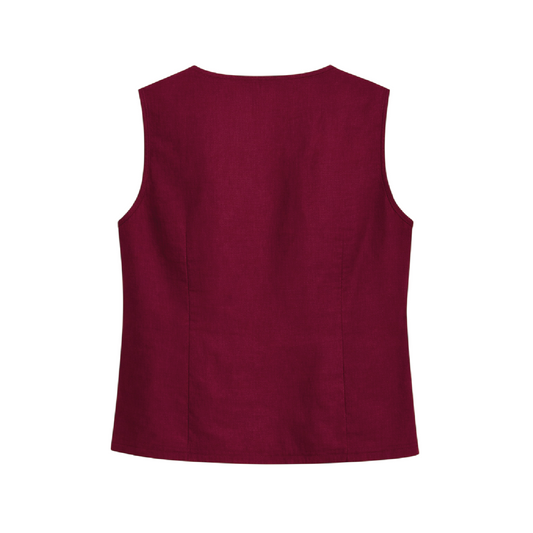 AFFETTO LINEN VEST