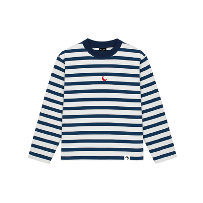 STRIPPED MOON LONG SLEEVE