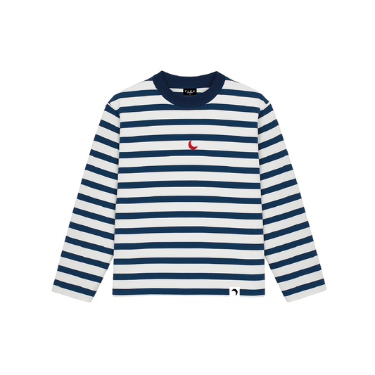STRIPPED MOON LONG SLEEVE