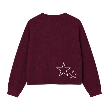 VALENTINE'S WAFFLE LONG SLEEVE